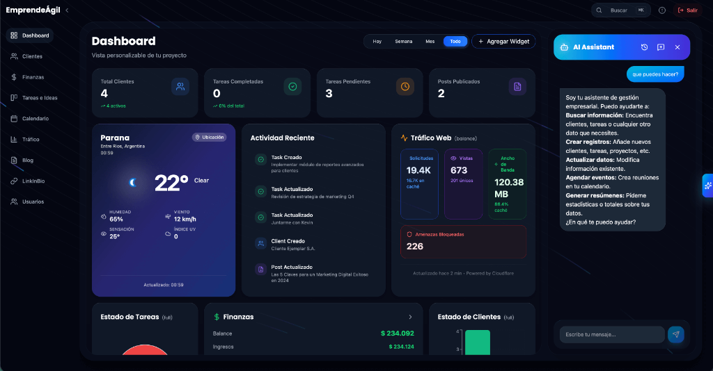 Dashboard Preview
